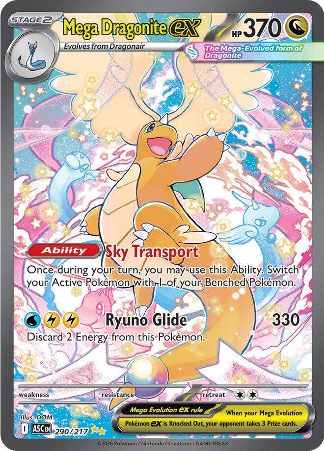 Mega Dragonite ex (290/217) [Mega Evolution: Ascended Heroes] | Cracking-Singles