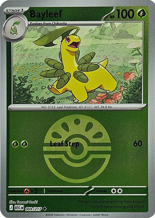 Bayleef (009/217) (Friend Ball) [Mega Evolution: Ascended Heroes] | Cracking-Singles