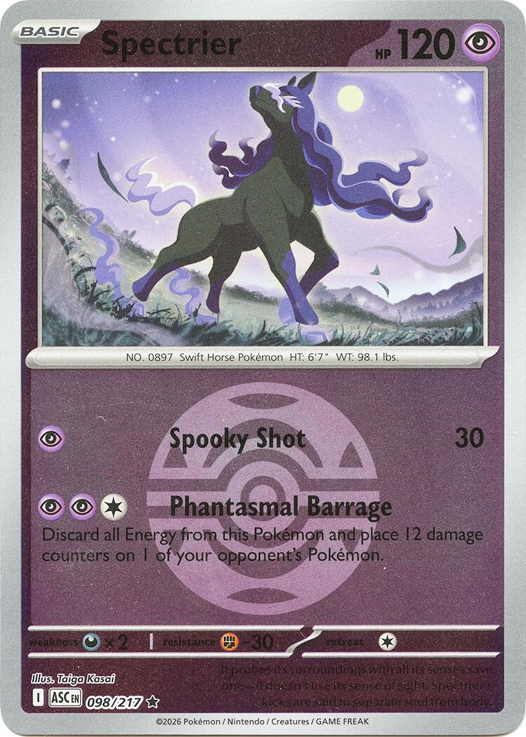Spectrier (098/217) (Dusk Ball) [Mega Evolution: Ascended Heroes] | Cracking-Singles