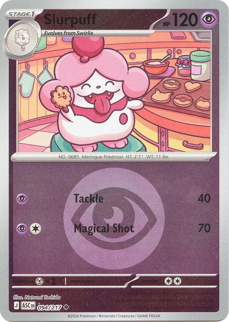 Slurpuff (094/217) (Energy Symbol Pattern) [Mega Evolution: Ascended Heroes] | Cracking-Singles