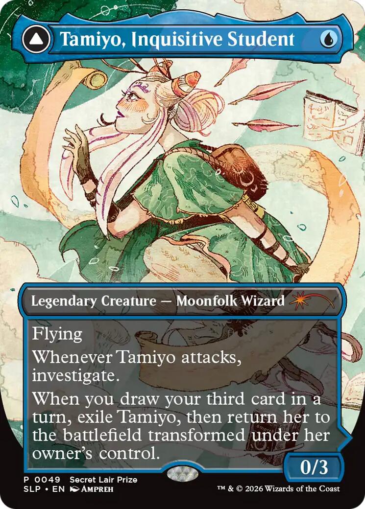 Tamiyo, Inquisitive Student [Secret Lair Showdown] | Cracking-Singles