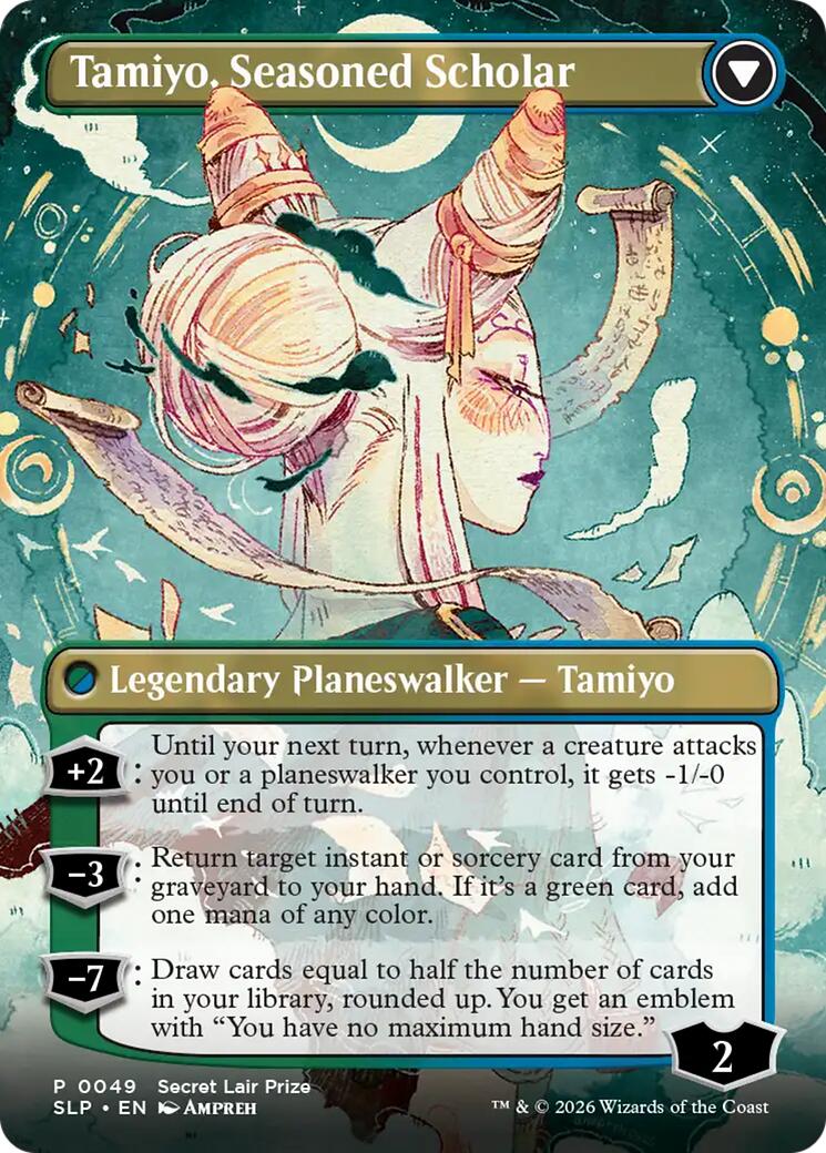 Tamiyo, Inquisitive Student [Secret Lair Showdown] | Cracking-Singles