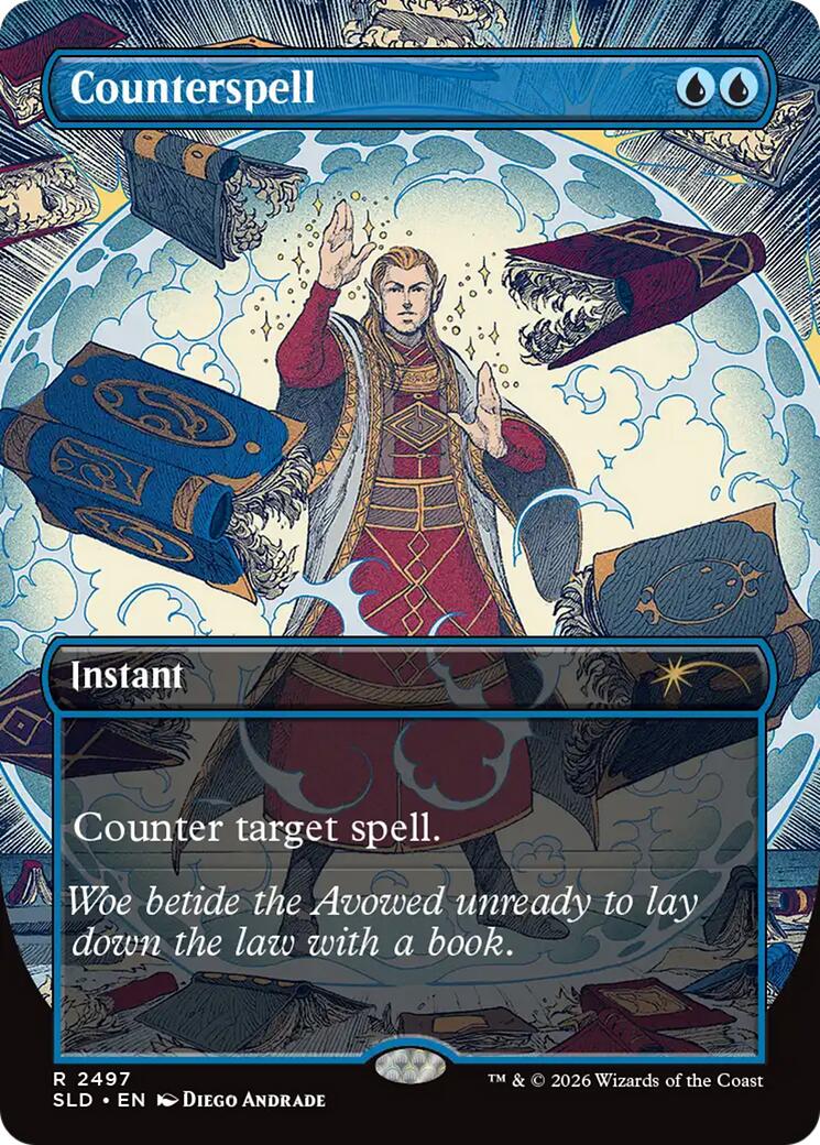 Counterspell (2497) [Secret Lair Drop Series] | Cracking-Singles
