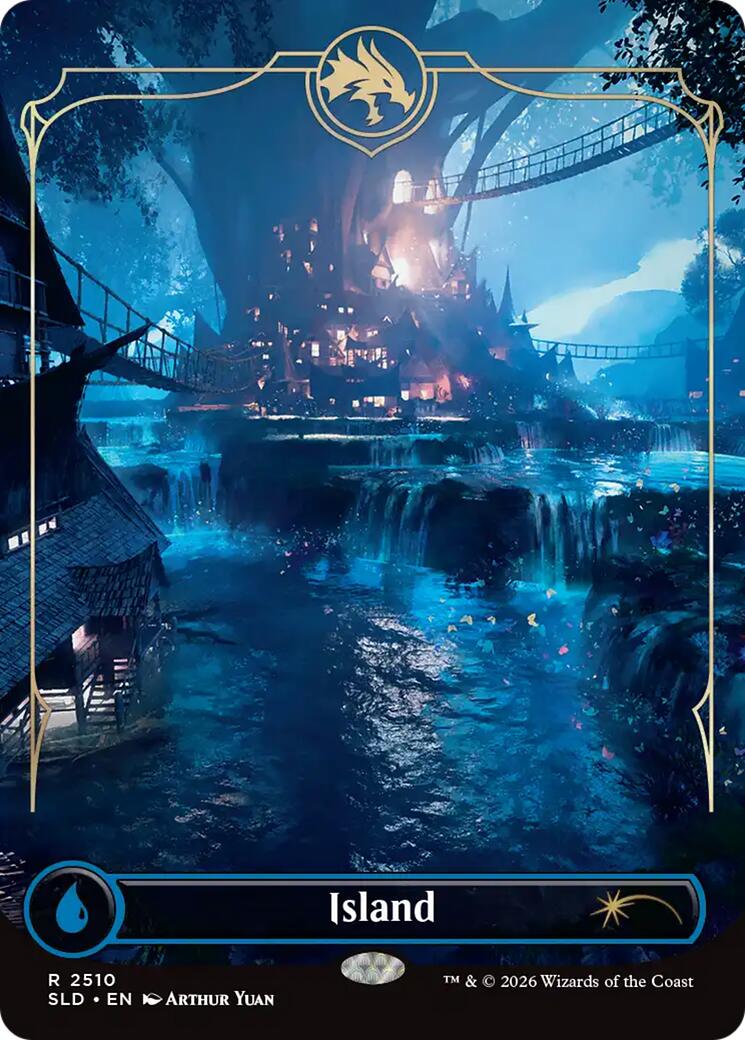 Island (2510) [Secret Lair Drop Series] | Cracking-Singles