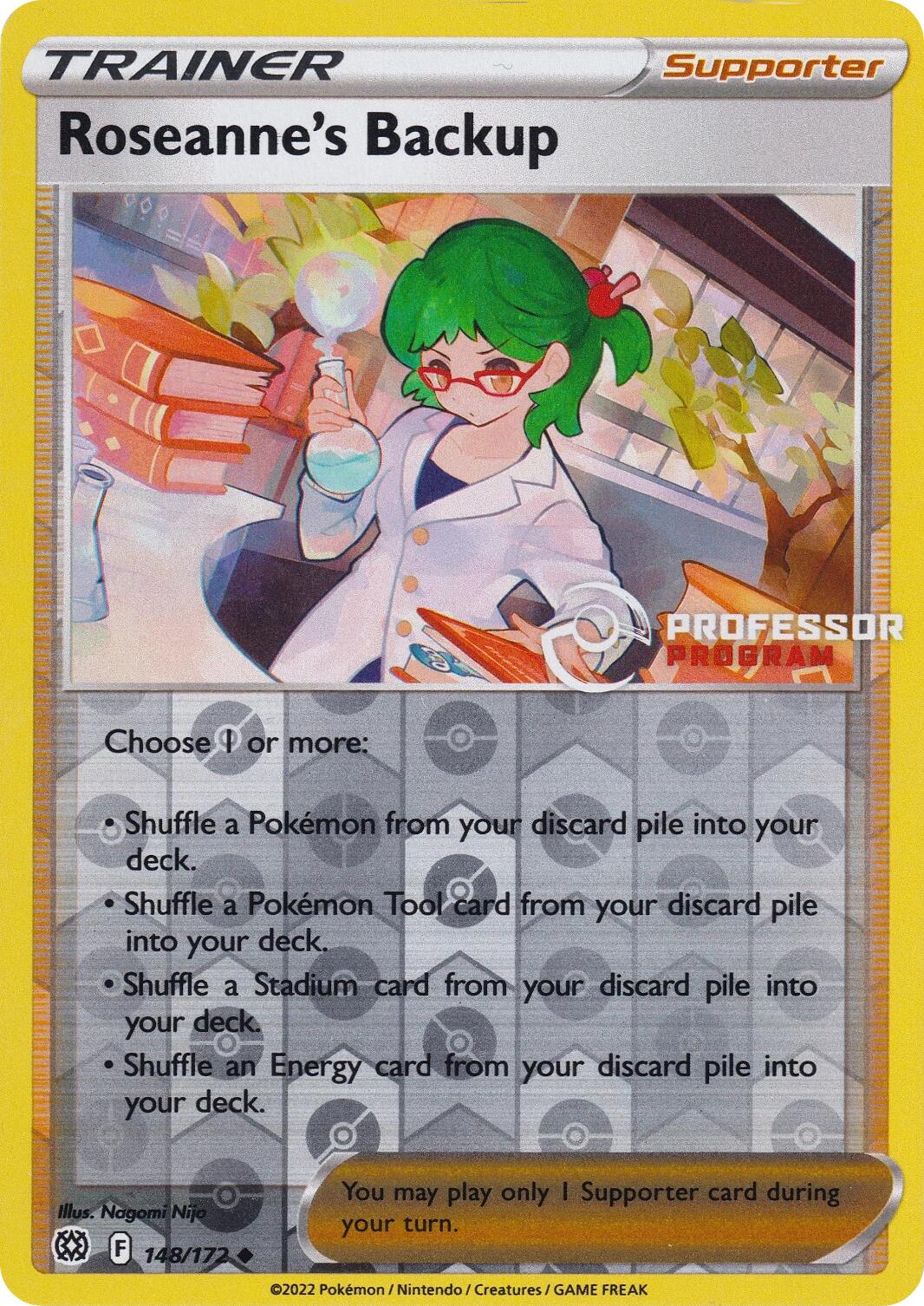Roseanne's Backup (148/172) [Professor Program Promos] | Cracking-Singles