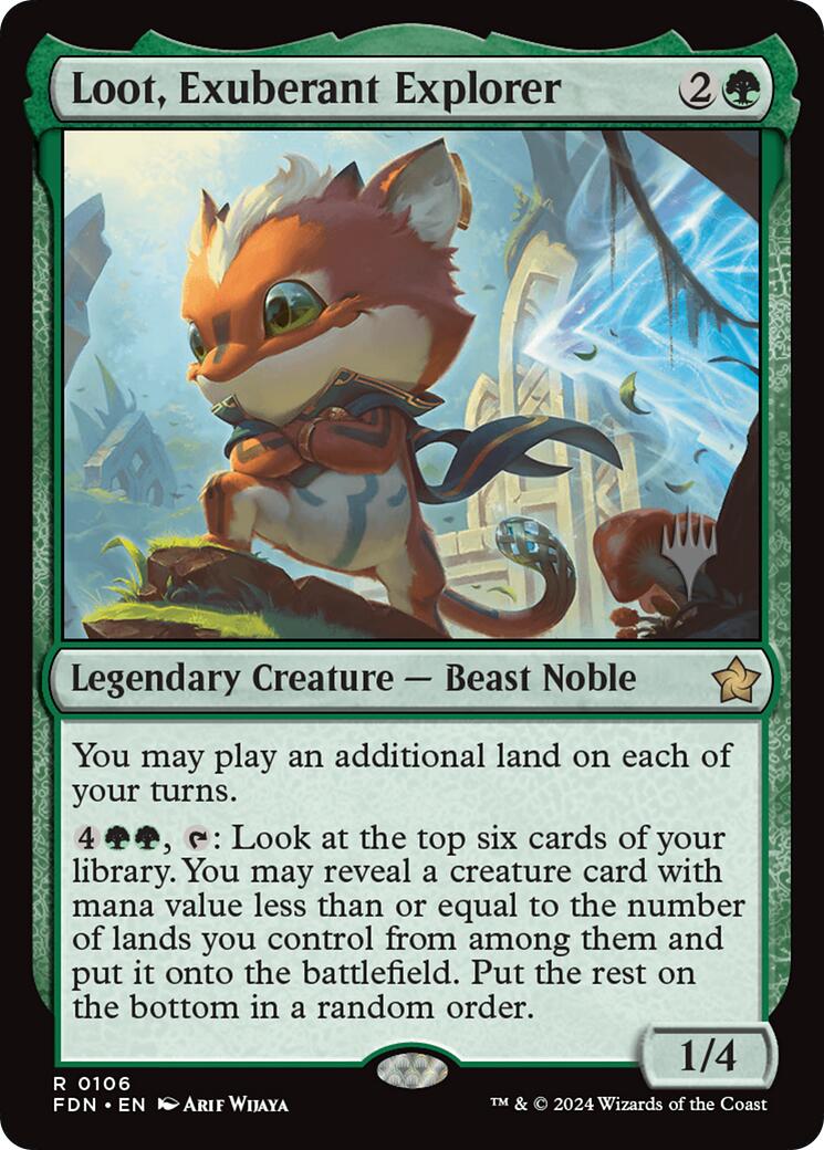 Loot, Exuberant Explorer [Lorwyn Eclipsed Promos] | Cracking-Singles