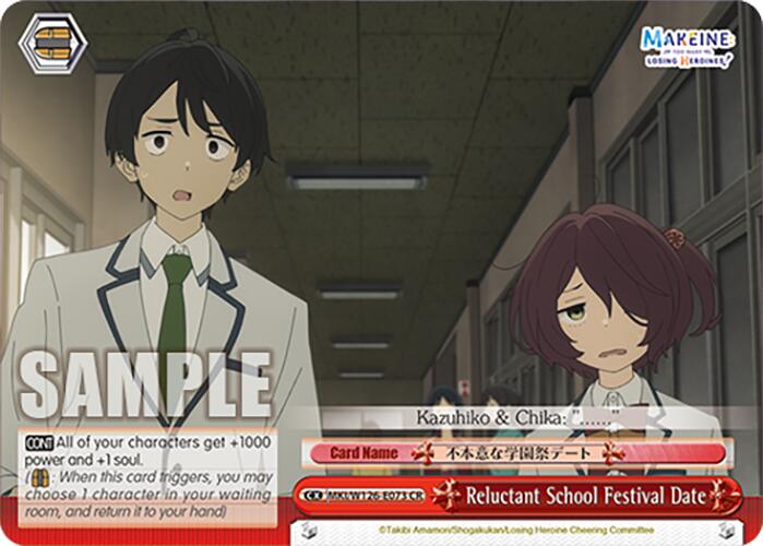 Reluctant School Festival Date (MKI/W126-E073 CR) [Makeine: Too Many Losing Heroines!] | Cracking-Singles