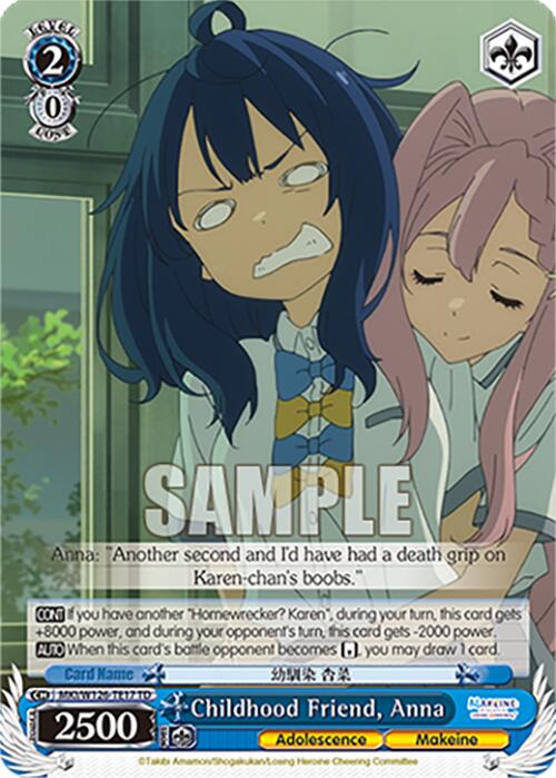 Childhood Friend, Anna (MKI/W126-TE17 TD) [Makeine: Too Many Losing Heroines!] | Cracking-Singles