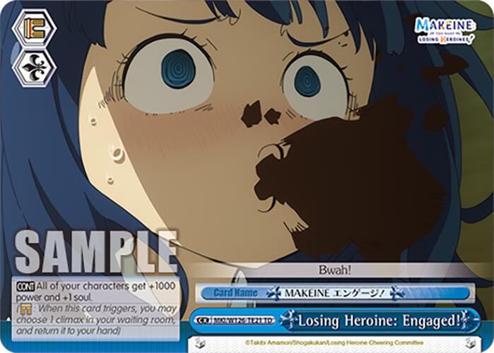 Losing Heroine: Engaged! (MKI/W126-TE21 TD) [Makeine: Too Many Losing Heroines!] | Cracking-Singles