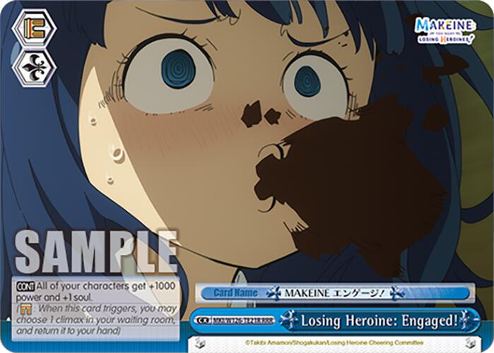 Losing Heroine: Engaged! (MKI/W126-TE21R RRR) [Makeine: Too Many Losing Heroines!] | Cracking-Singles