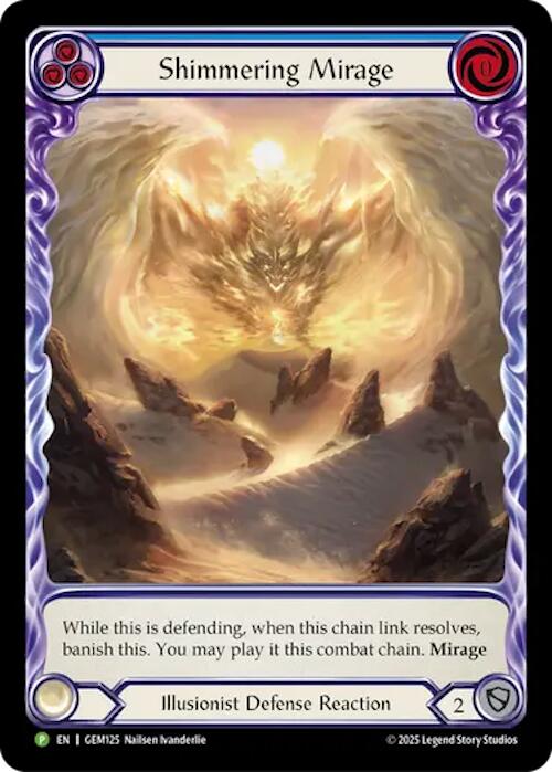 Shimmering Mirage [GEM125] (GEM Pack 4) | Cracking-Singles