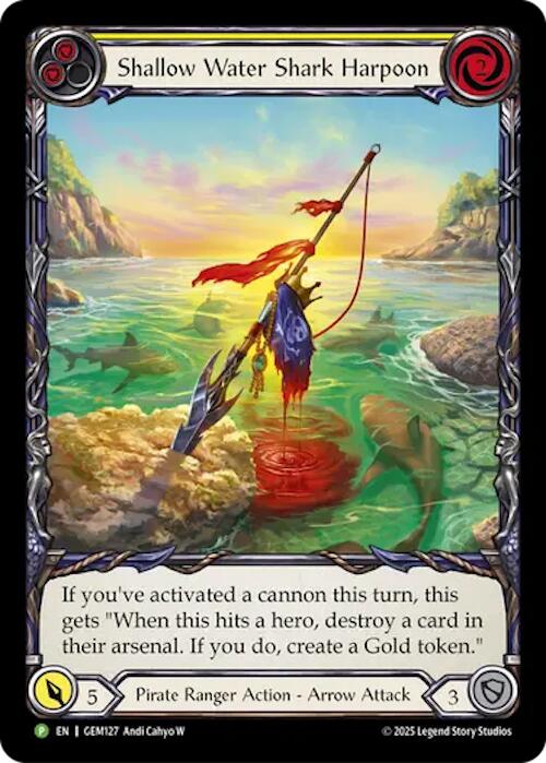 Shallow Water Shark Harpoon [GEM127] (GEM Pack 4) | Cracking-Singles