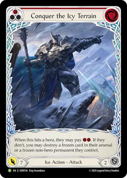 Conquer The Icy Terrain [GEM134] (GEM Pack 4) | Cracking-Singles