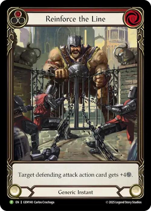 Reinforce the Line [GEM140] (GEM Pack 4) | Cracking-Singles