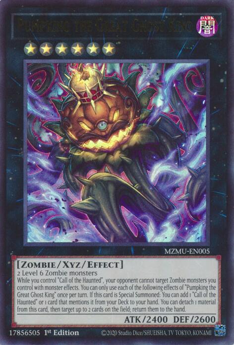 Pumpking the Great Ghost King [MZMU-EN005] Ultra Rare | Cracking-Singles