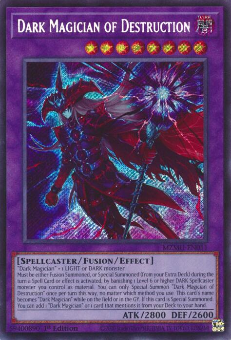 Dark Magician of Destruction [MZMU-EN011] Secret Rare | Cracking-Singles