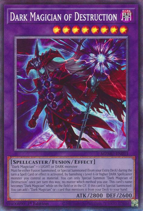 Dark Magician of Destruction (Collector's Rare) [MZMU-EN011] Collector's Rare | Cracking-Singles