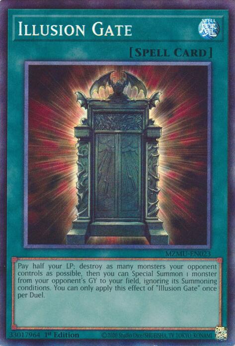Illusion Gate (Collector's Rare) [MZMU-EN023] Collector's Rare | Cracking-Singles