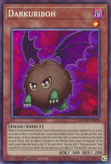 Darkuriboh (Collector's Rare) [MZMU-EN050] Collector's Rare | Cracking-Singles