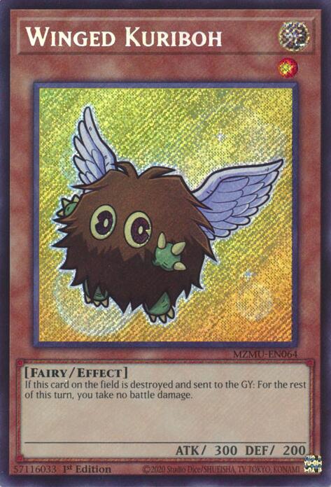 Winged Kuriboh [MZMU-EN064] Secret Rare | Cracking-Singles