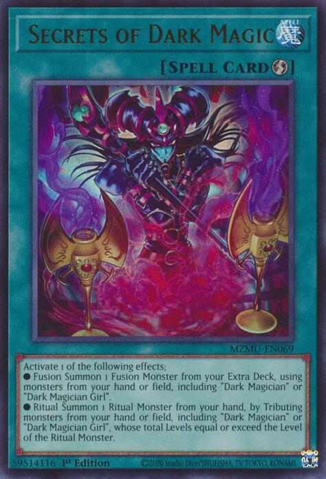 Secrets of Dark Magic [MZMU-EN069] Ultra Rare | Cracking-Singles