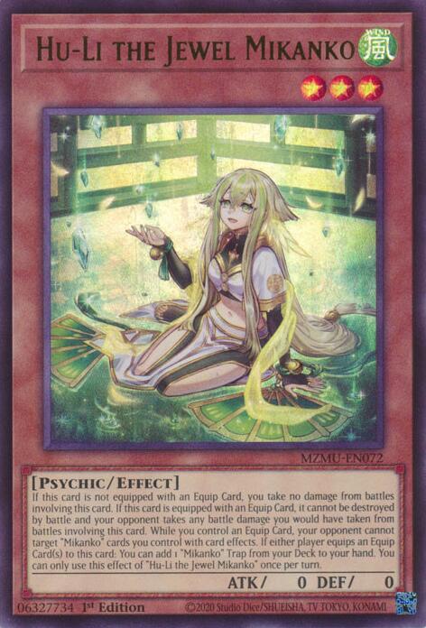 Hu-Li the Jewel Mikanko [MZMU-EN072] Ultra Rare | Cracking-Singles