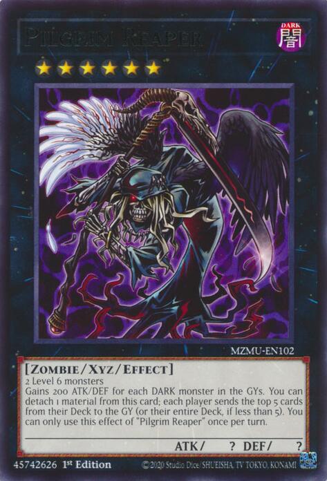Pilgrim Reaper [MZMU-EN102] Rare | Cracking-Singles