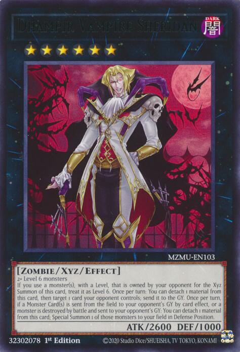 Dhampir Vampire Sheridan [MZMU-EN103] Rare | Cracking-Singles
