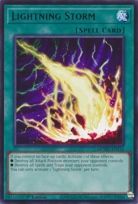 Lightning Storm [MZMU-EN116] Rare | Cracking-Singles