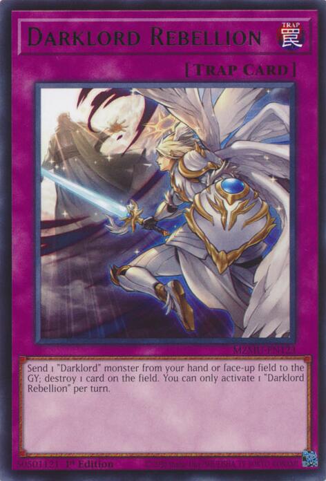 Darklord Rebellion [MZMU-EN123] Rare | Cracking-Singles