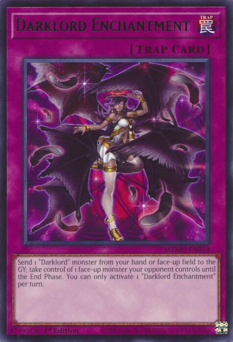 Darklord Enchantment [MZMU-EN124] Rare | Cracking-Singles