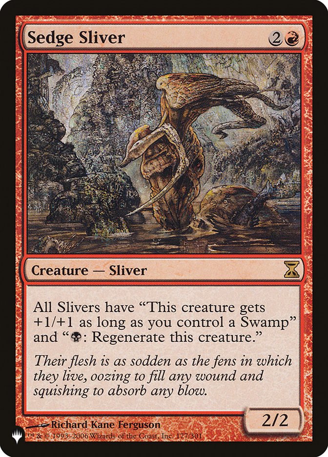 Sedge Sliver [The List] | Cracking-Singles