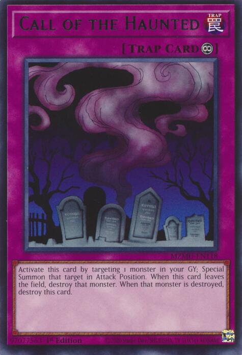 Call of the Haunted [MZMU-EN118] Rare | Cracking-Singles
