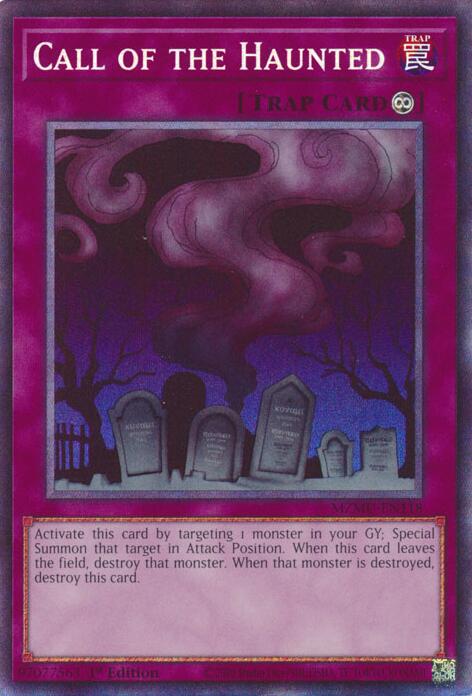 Call of the Haunted (Collector's Rare) [MZMU-EN118] Collector's Rare | Cracking-Singles