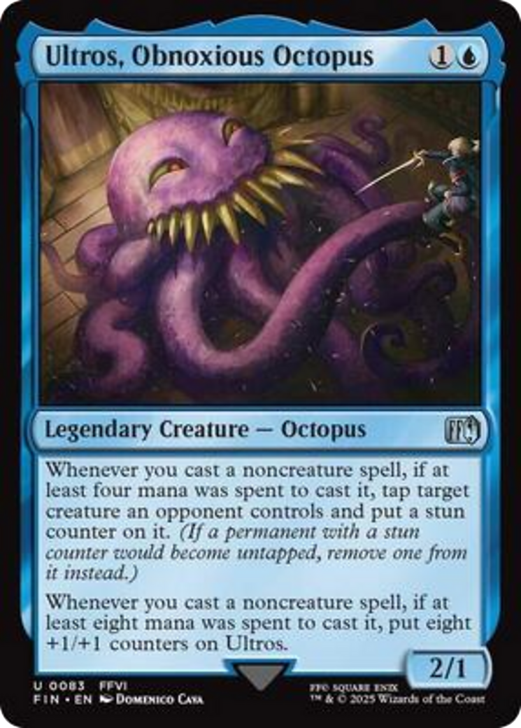 Ultros, Obnoxious Octopus [FINAL FANTASY] | Cracking-Singles