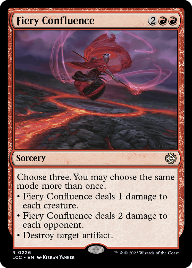 Fiery Confluence [The Lost Caverns of Ixalan Commander] | Cracking-Singles