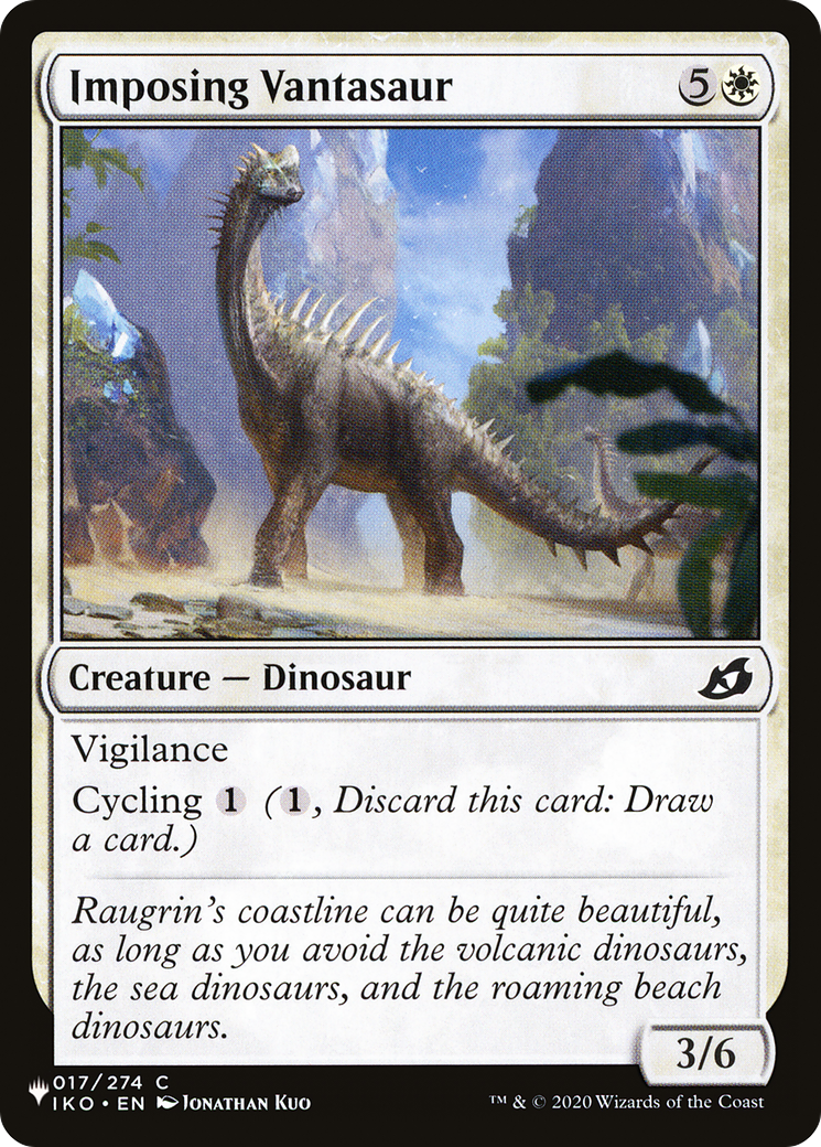 Imposing Vantasaur [The List] | Cracking-Singles