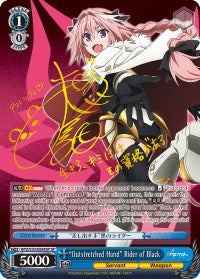"Outstretched Hand" Rider of Black (APO/S53-E064SP SP) [Fate/Apocrypha] | Cracking-Singles