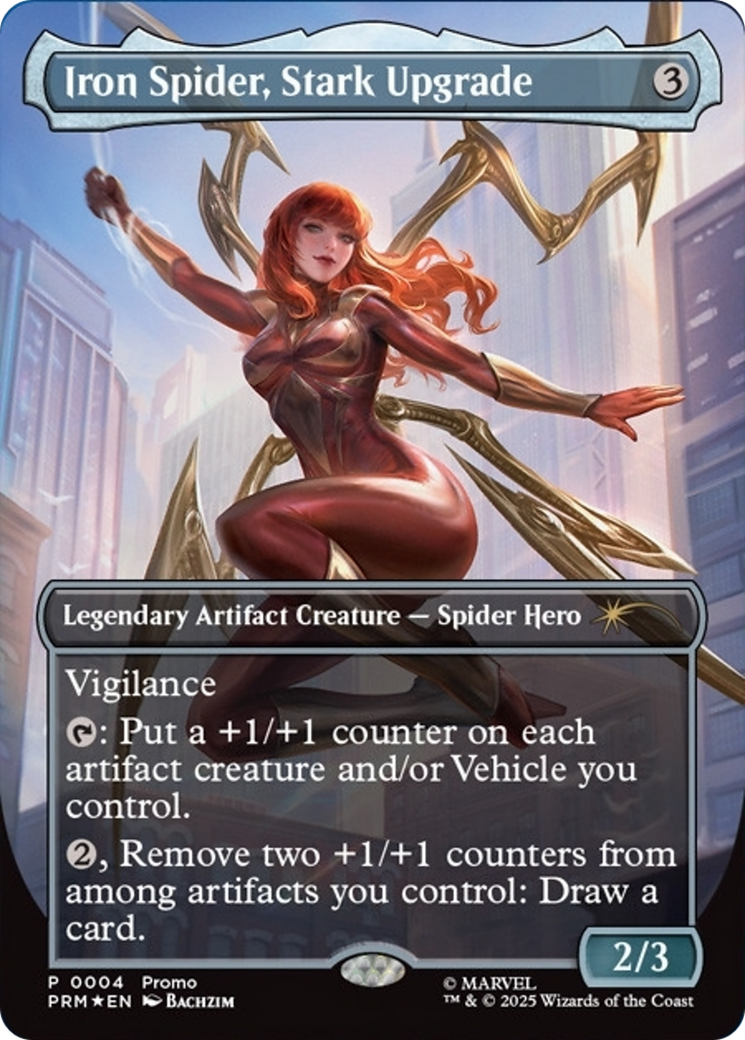 Iron Spider, Stark Upgrade (Borderless) [Media Promos] | Cracking-Singles
