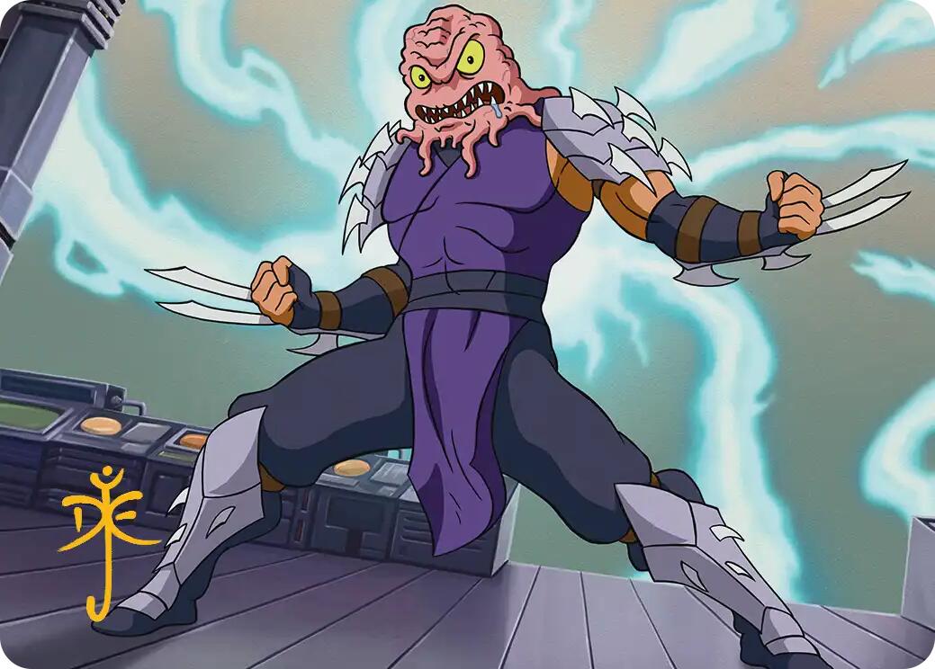Krang & Shredder Art Card (Gold-Stamped Signature) [Teenage Mutant Ninja Turtles Art Series] | Cracking-Singles