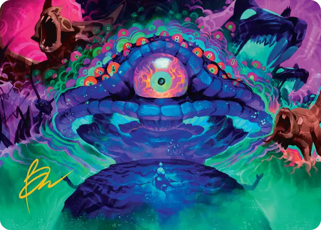 Humongous Fungus Art Card (Gold-Stamped Signature) [Teenage Mutant Ninja Turtles Art Series] | Cracking-Singles