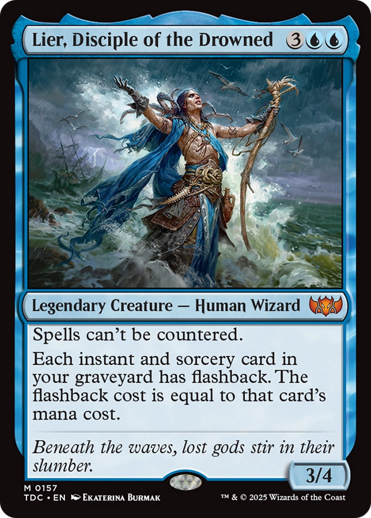 Lier, Disciple of the Drowned [Tarkir: Dragonstorm Commander] | Cracking-Singles