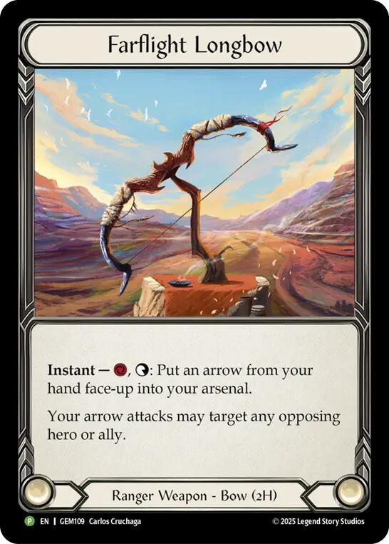 Farflight Longbow [GEM109] (GEM Pack 4)  Cold Foil | Cracking-Singles