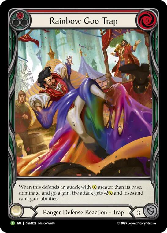 Rainbow Goo Trap (Red) [GEM122] (GEM Pack 4) | Cracking-Singles