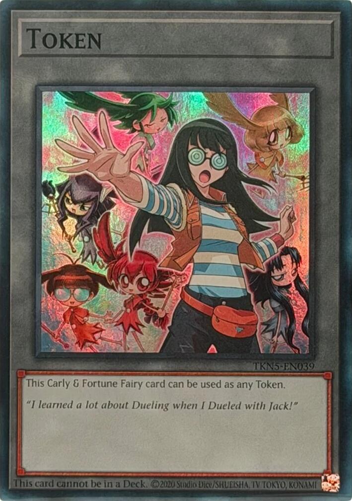 Token: Carly & Fortune Fairy [TKN5-EN039] Super Rare | Cracking-Singles