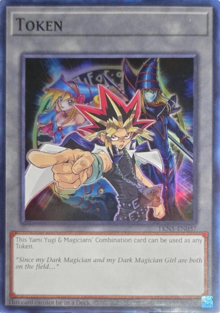 Token: Yami Yugi & Magicians Combination [TKN4-EN037] Super Rare | Cracking-Singles