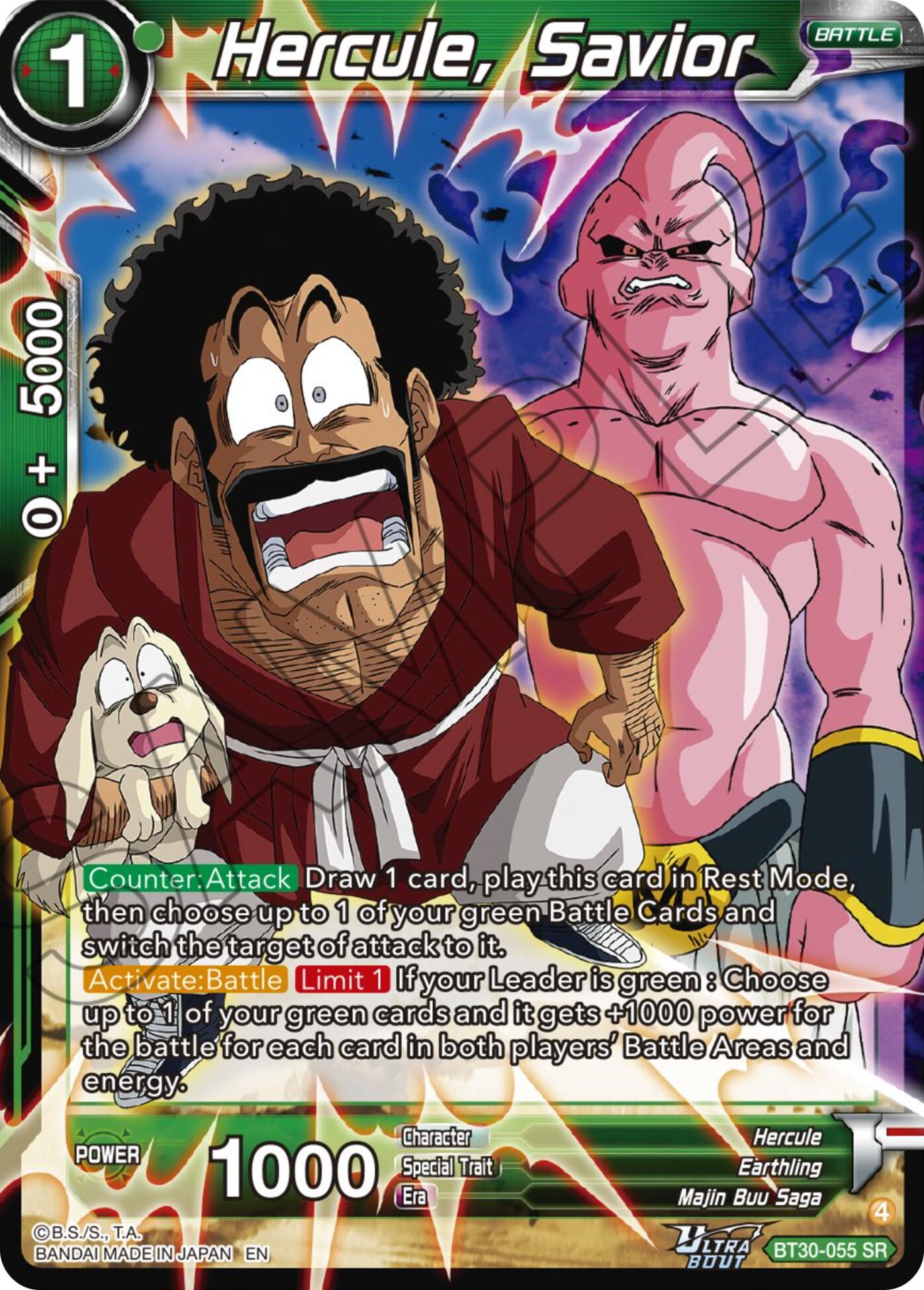 Hercule, Savior (BT30-055) [Three Glorious Fighters] | Cracking-Singles