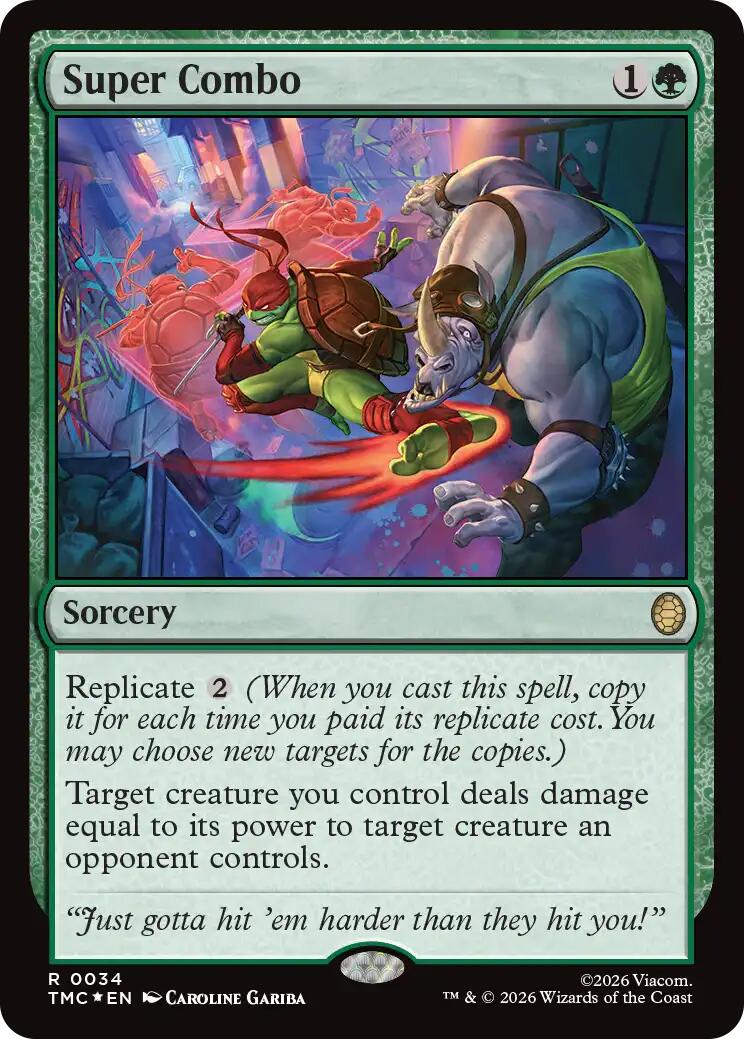 Super Combo (Surge Foil) [Teenage Mutant Ninja Turtles Commander] | Cracking-Singles