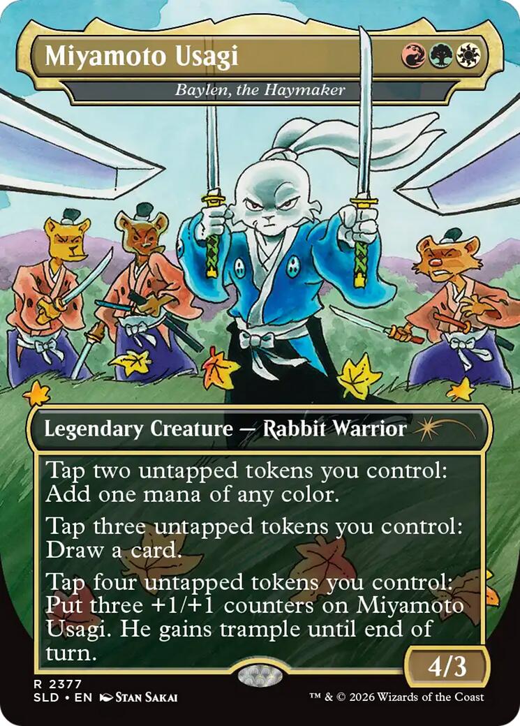Miyamoto Usagi - Baylen, the Haymaker [Secret Lair Drop Series] | Cracking-Singles