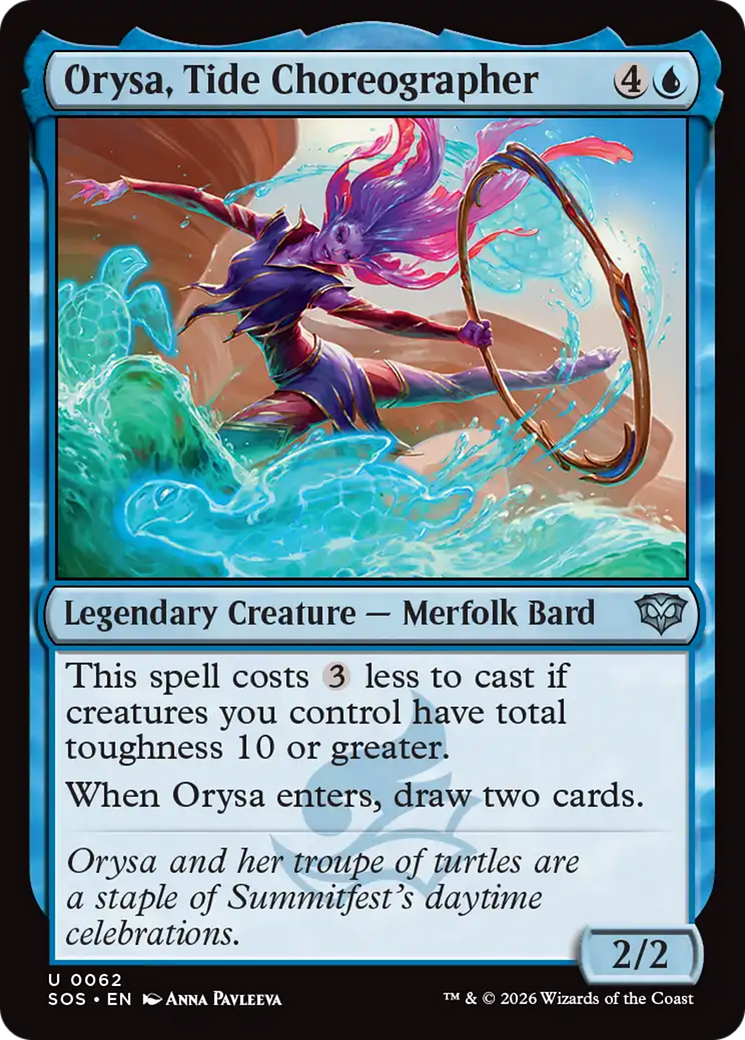 Orysa, Tide Choreographer [Secrets of Strixhaven] | Cracking-Singles